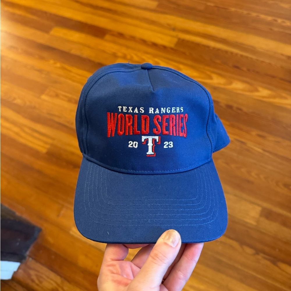 Texas Rangers World Series Hat